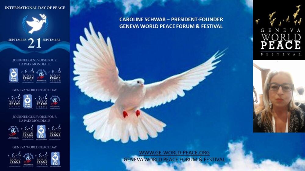 Caroline Schwab, President-Founder of the Geneva World Peace Forum & Festival