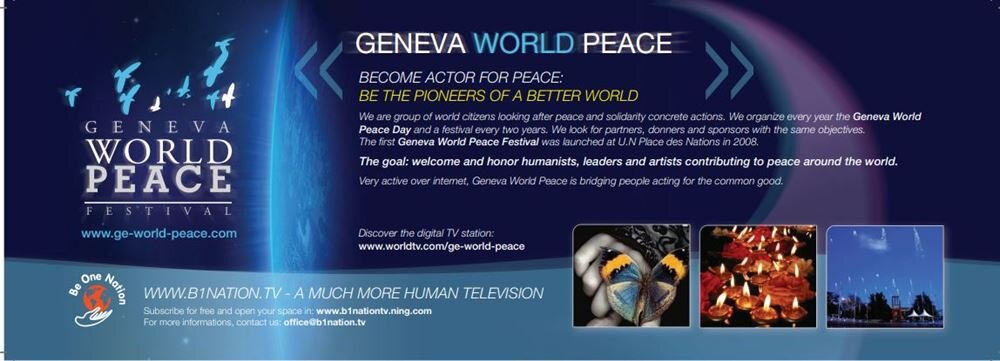 Become a peace maker — Devenez acteur de la paix
